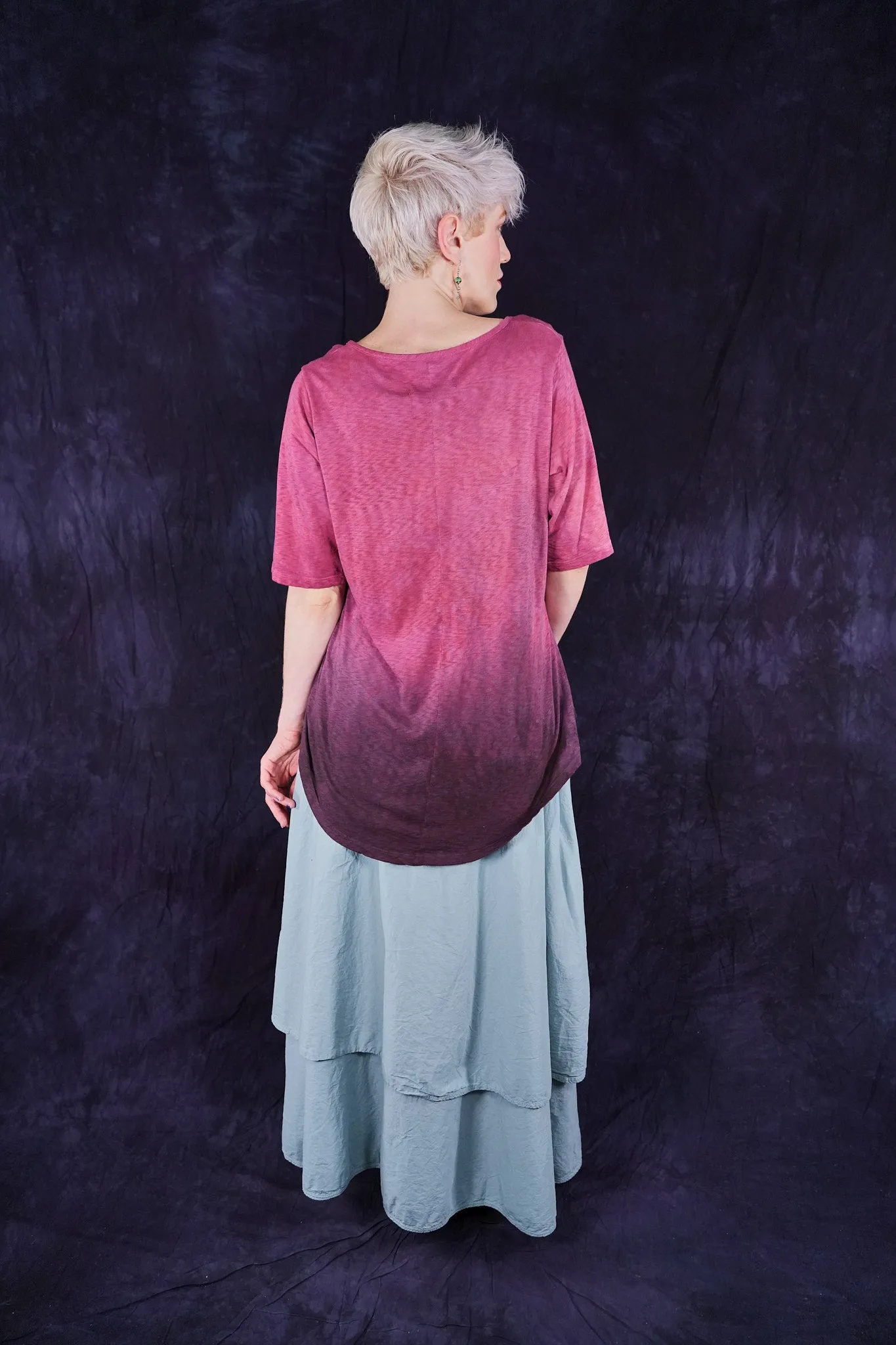 1211HD Lightweight Tee Raspberries