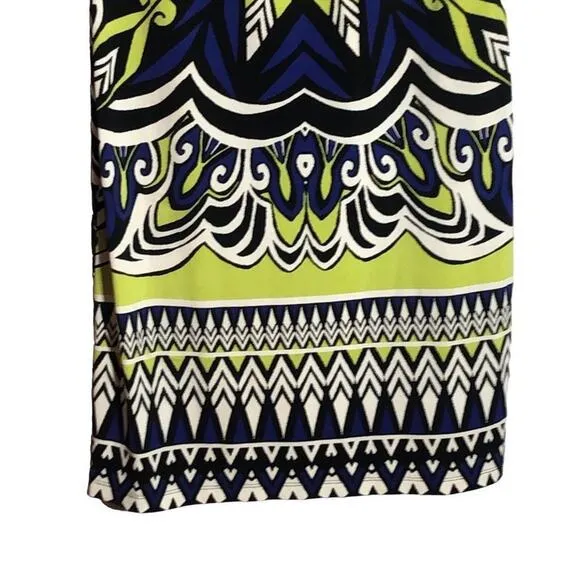 156. Chico's Sleeveless Boatneck Shift Dress SZ Small (0)