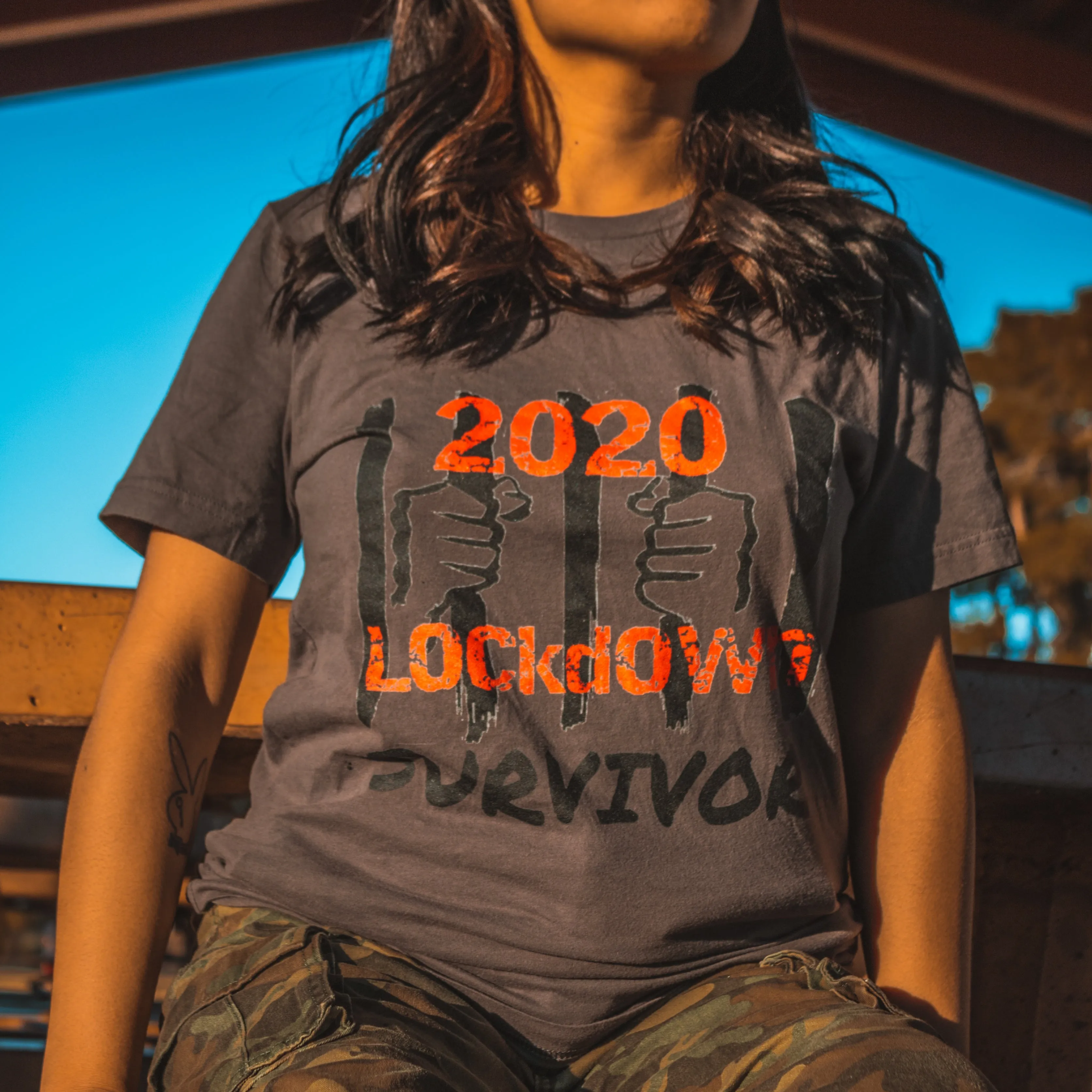 2020 Lockdown Survivor Short-Sleeve T-Shirt