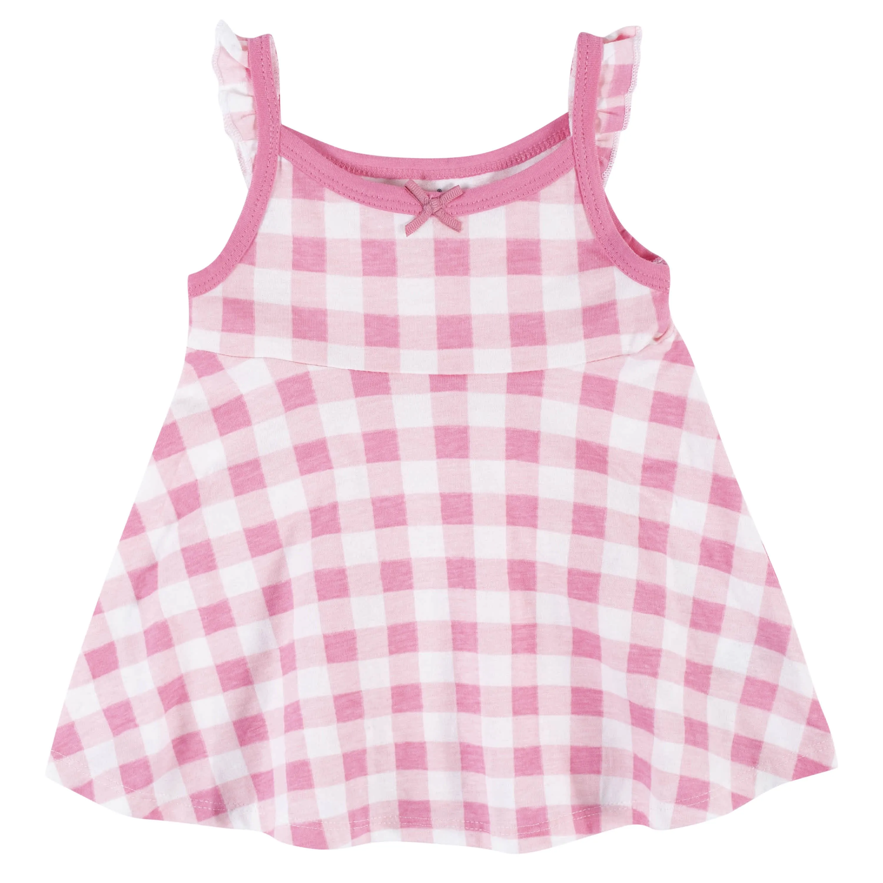 3-Piece Baby & Toddler Girls Summer Blossom Dress, Diaper Cover & Sun Hat Set