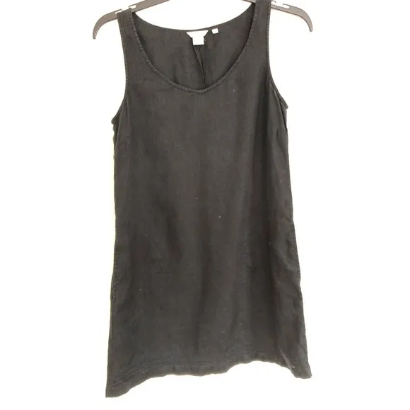 4 Dress Bundle 1 is J. Crew Linen Black shift dress with pockets and 3 more