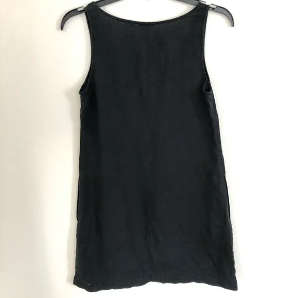 4 Dress Bundle 1 is J. Crew Linen Black shift dress with pockets and 3 more