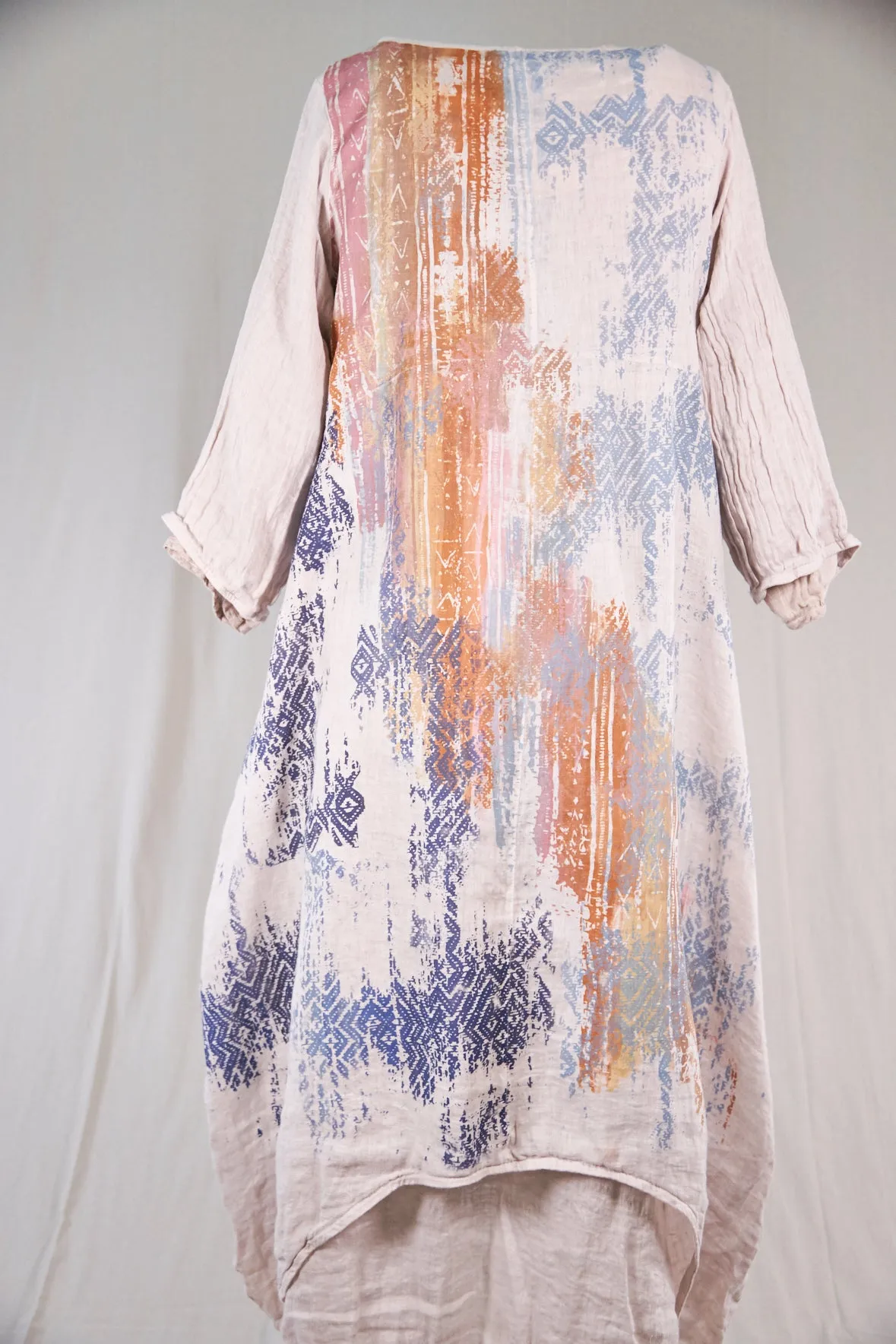 5292 Cyanotype Linen Duster-Natural-P