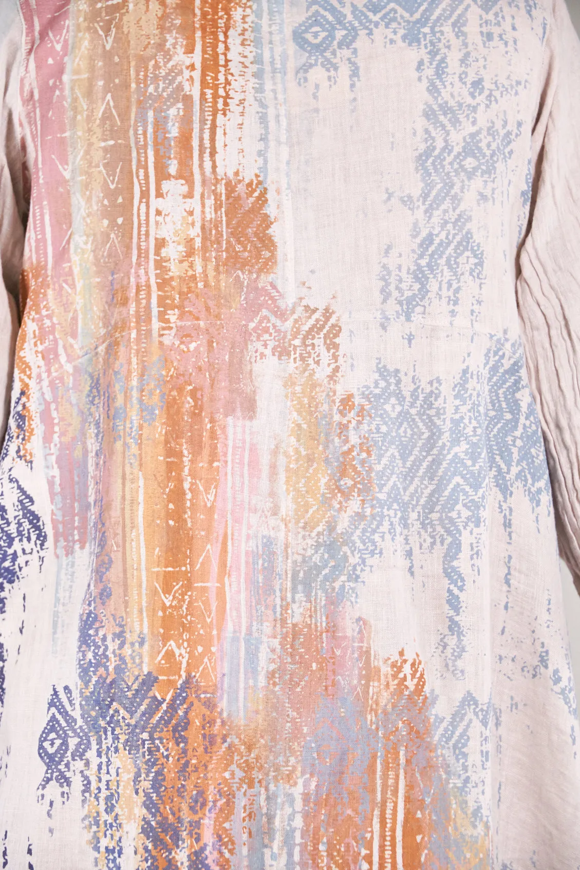 5292 Cyanotype Linen Duster-Natural-P