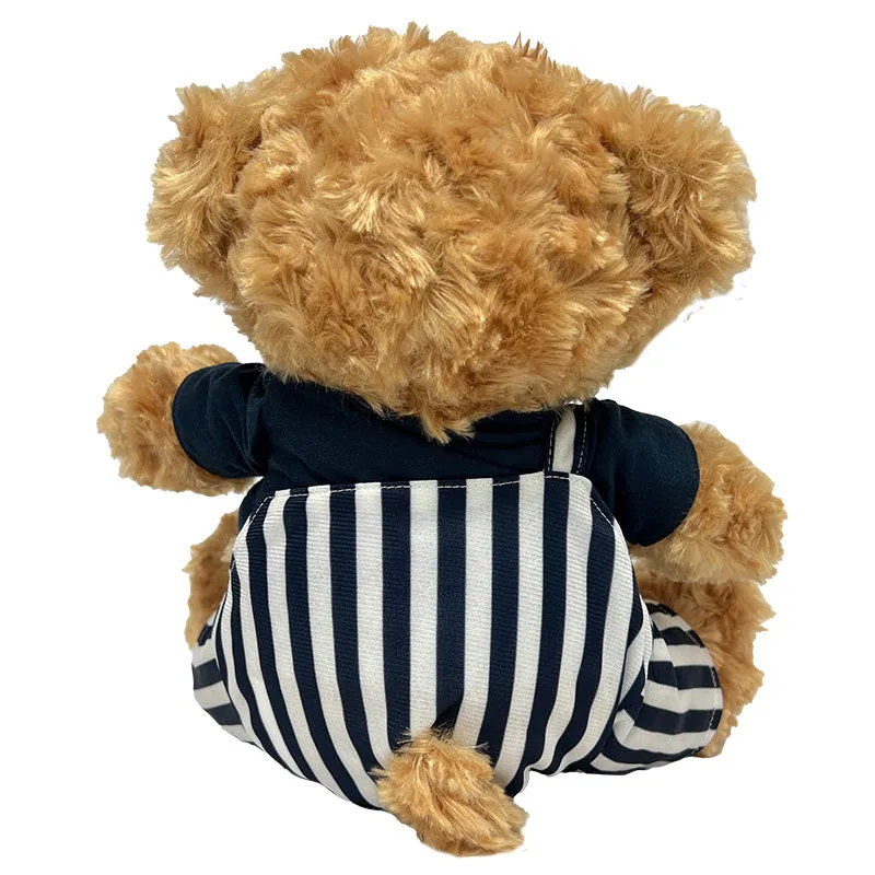 9.5" Gameday Bibs Plush Bear