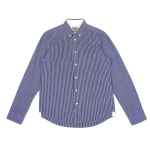 Acne Striped Button Up Blue 48