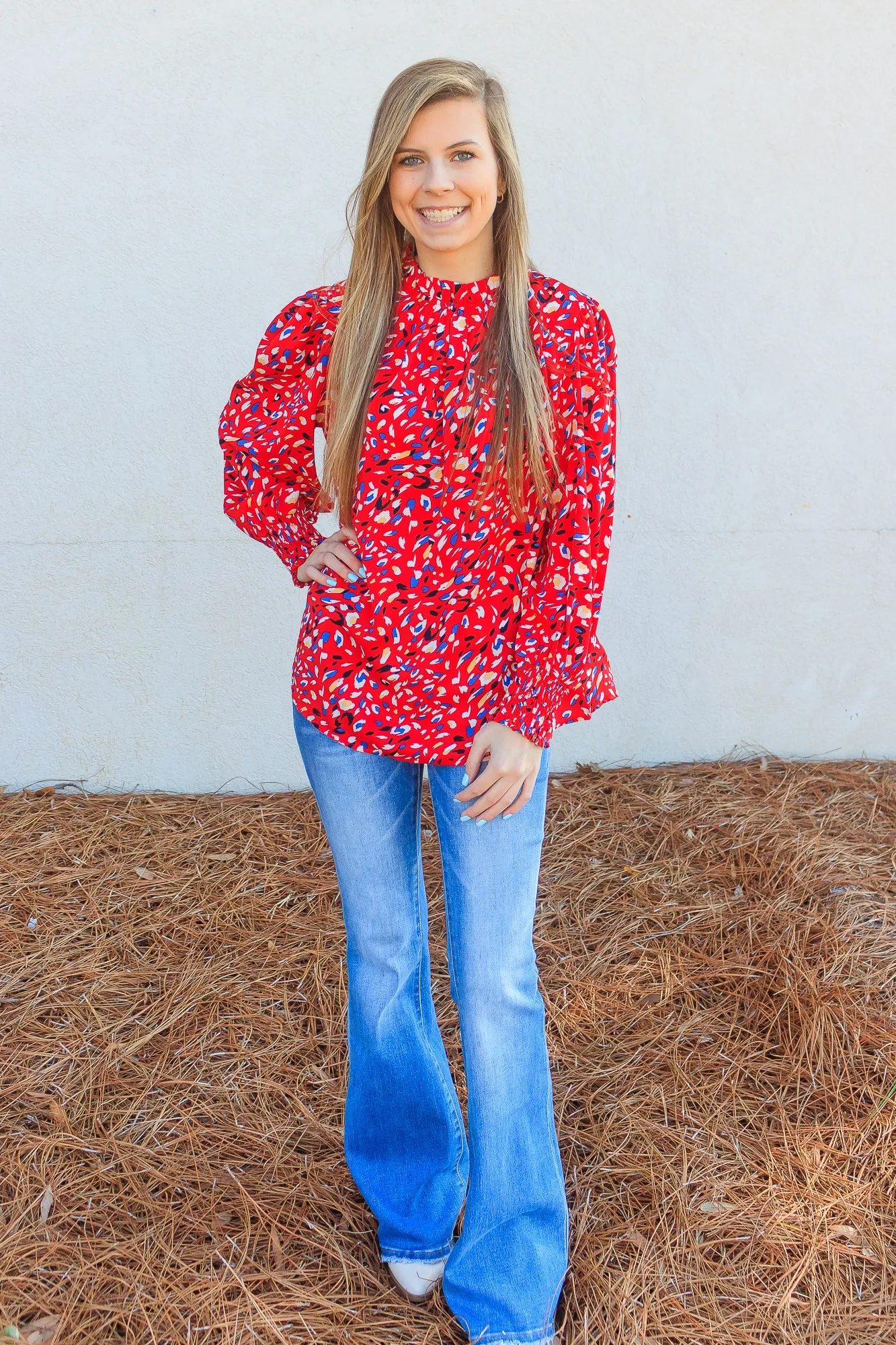 Adelyn Top - Red