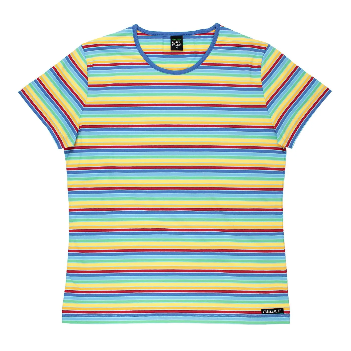 Adult's Nautic Multistripe Short Sleeve Shirt