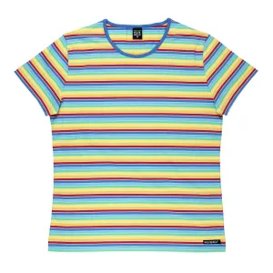 Adult's Nautic Multistripe Short Sleeve Shirt
