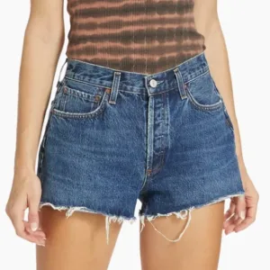 Agolde Parker denim shorts