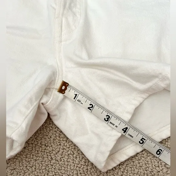 Agolde Parker denim shorts