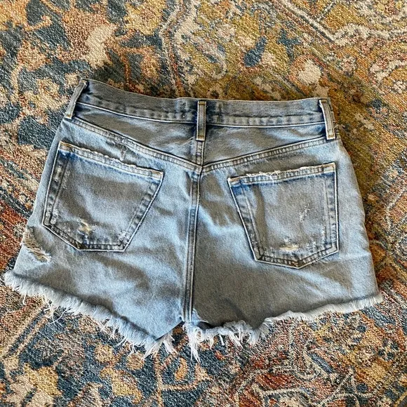 Agolde Parker denim shorts