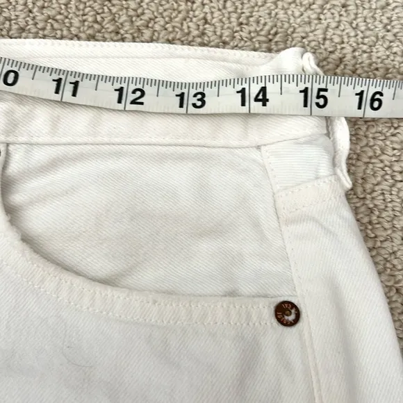 Agolde Parker denim shorts