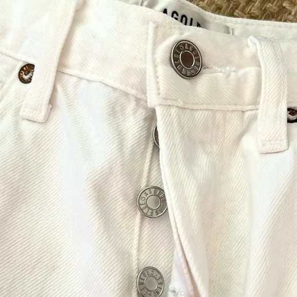 Agolde Parker denim shorts