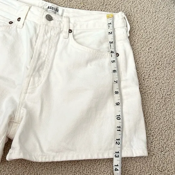 Agolde Parker denim shorts