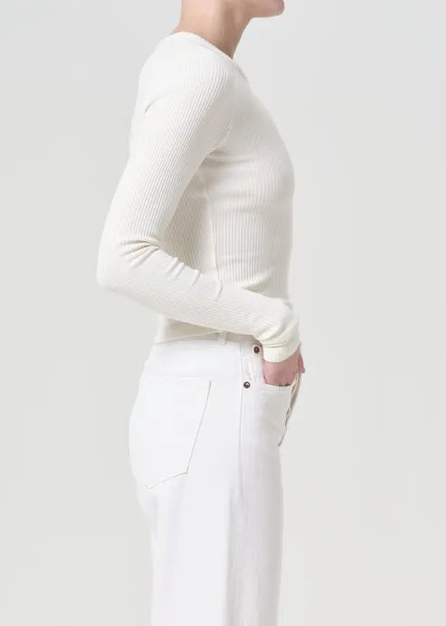 Alma Shrunken Crewneck