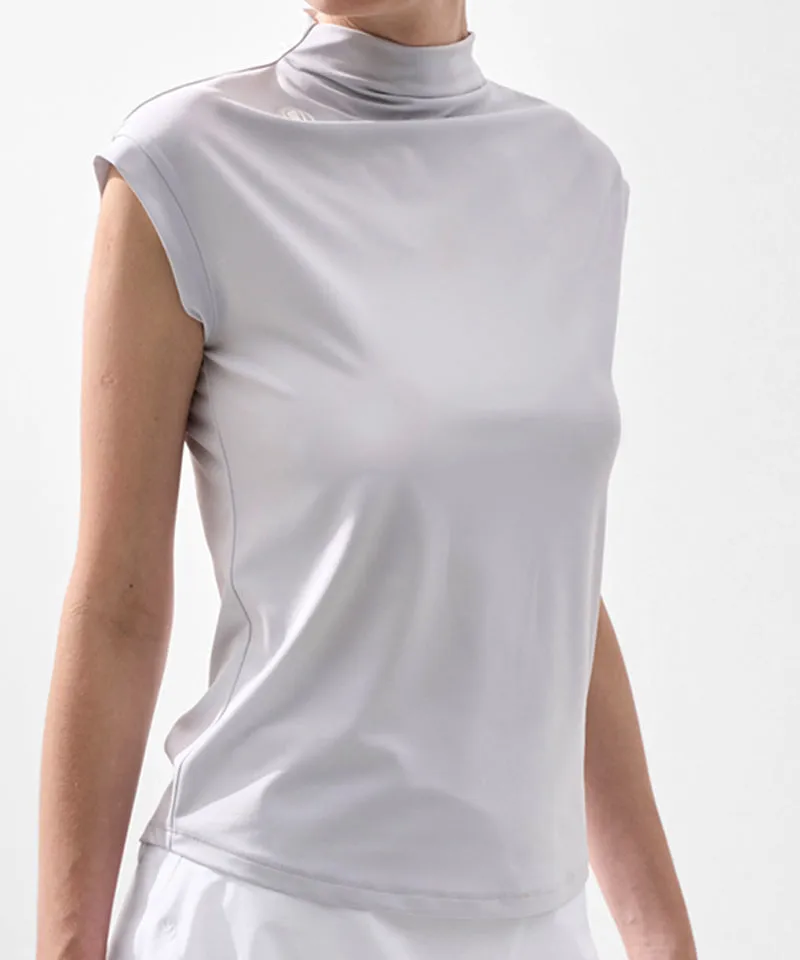 Anell Golf Sleeveless Cool Soft Top - Light Gray