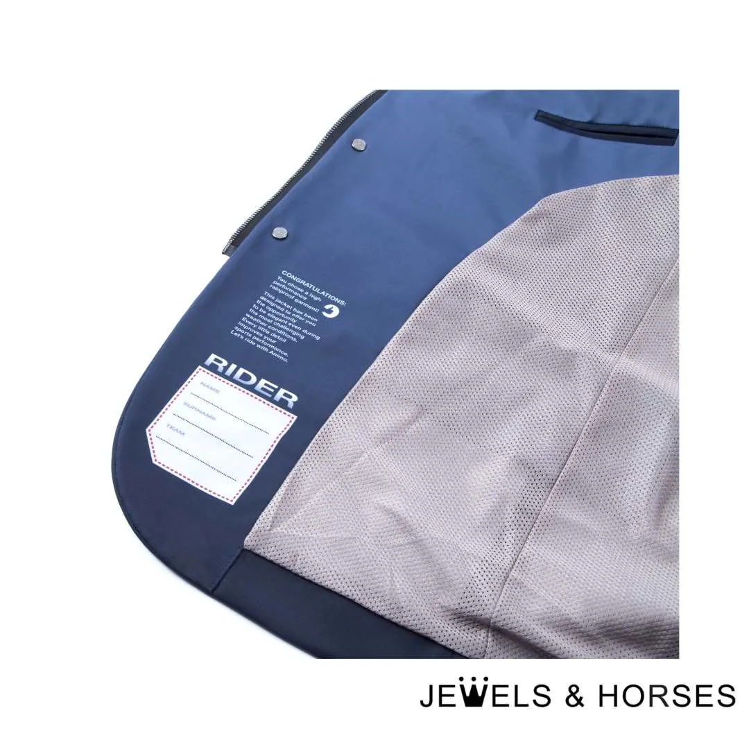 AnimoShow Jacket - Lugo Skyline Women’s Water Resistant Competition Jacket - Ombra Blue
