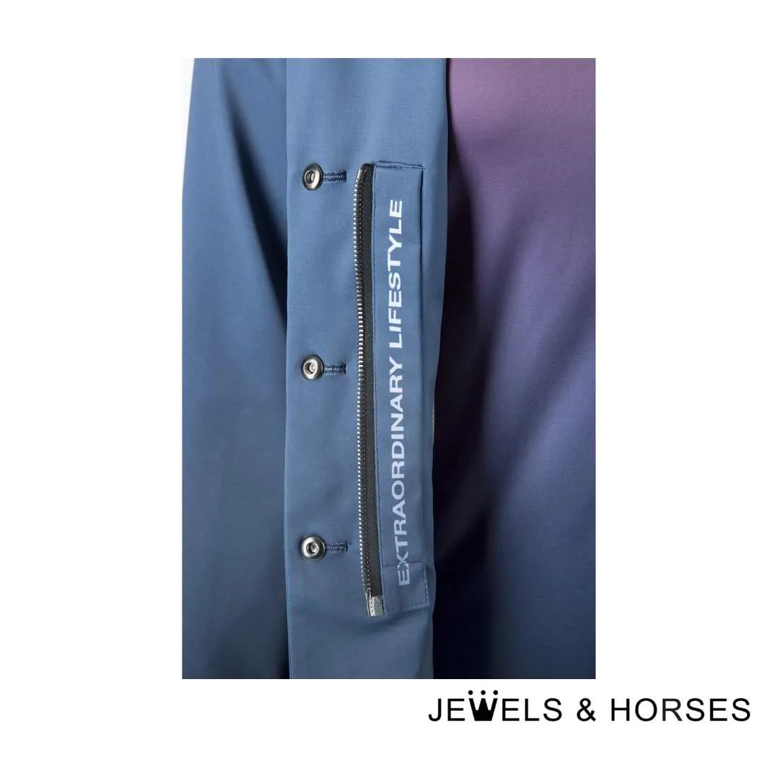 AnimoShow Jacket - Lugo Skyline Women’s Water Resistant Competition Jacket - Ombra Blue