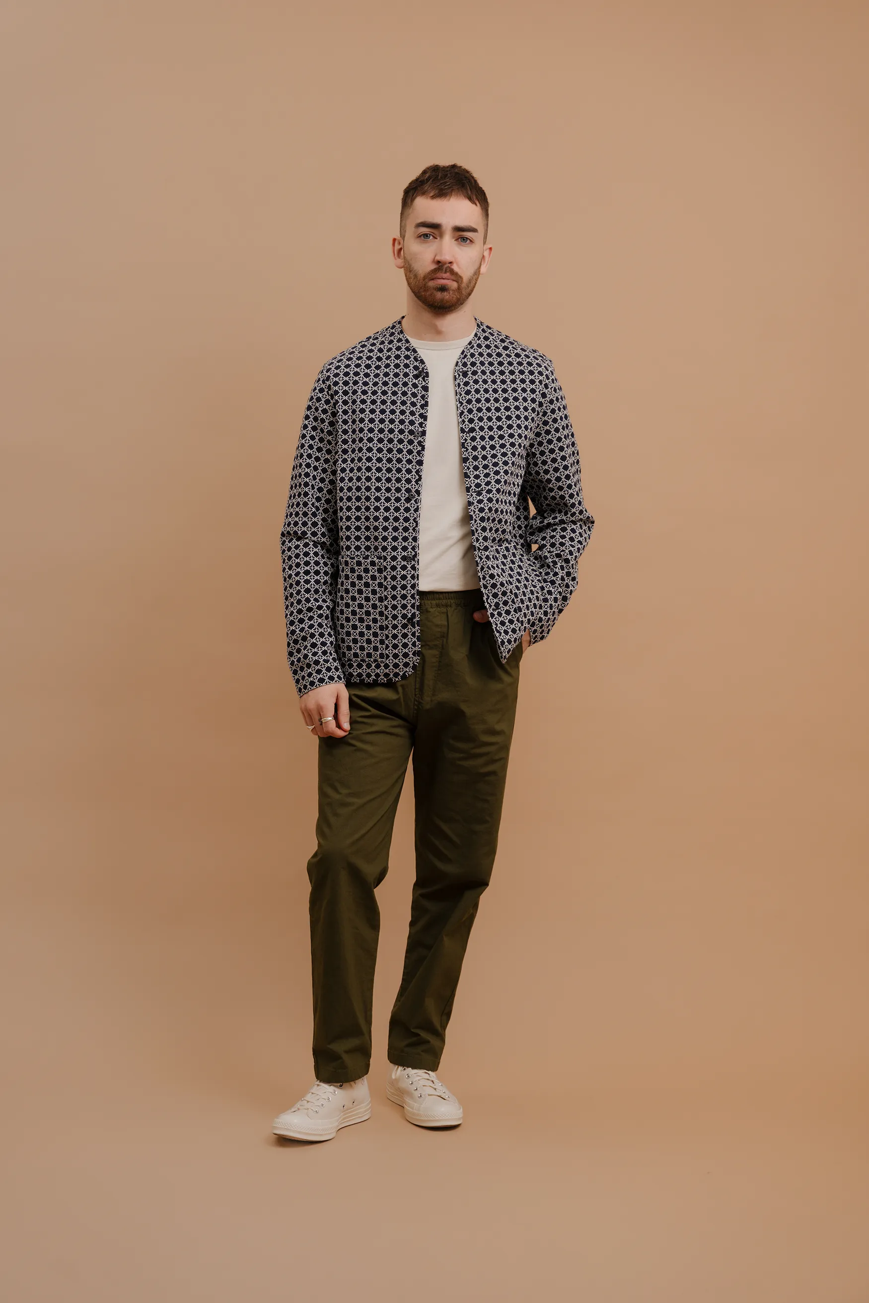 Archive Jacquard Liner Jacket