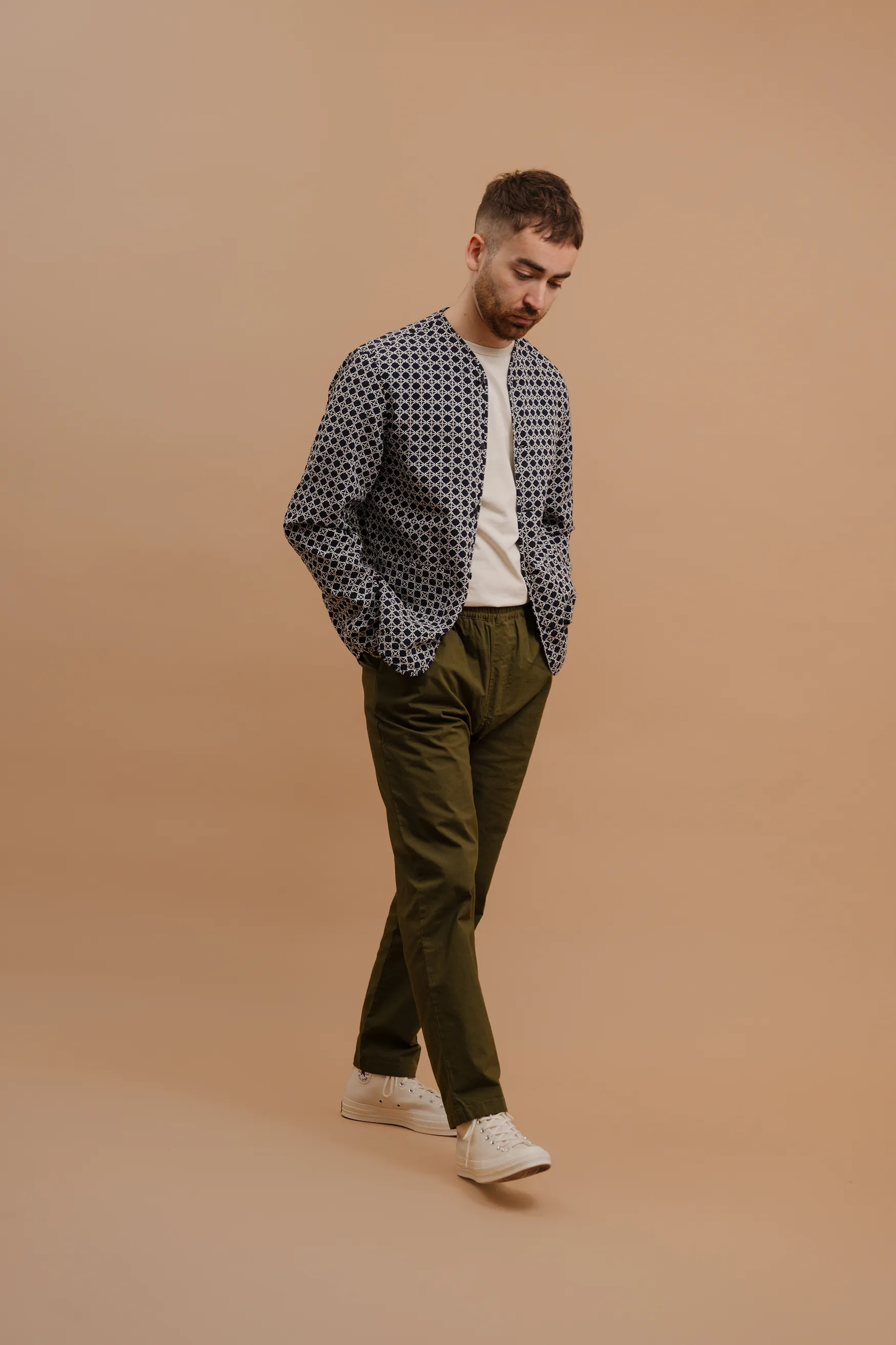 Archive Jacquard Liner Jacket