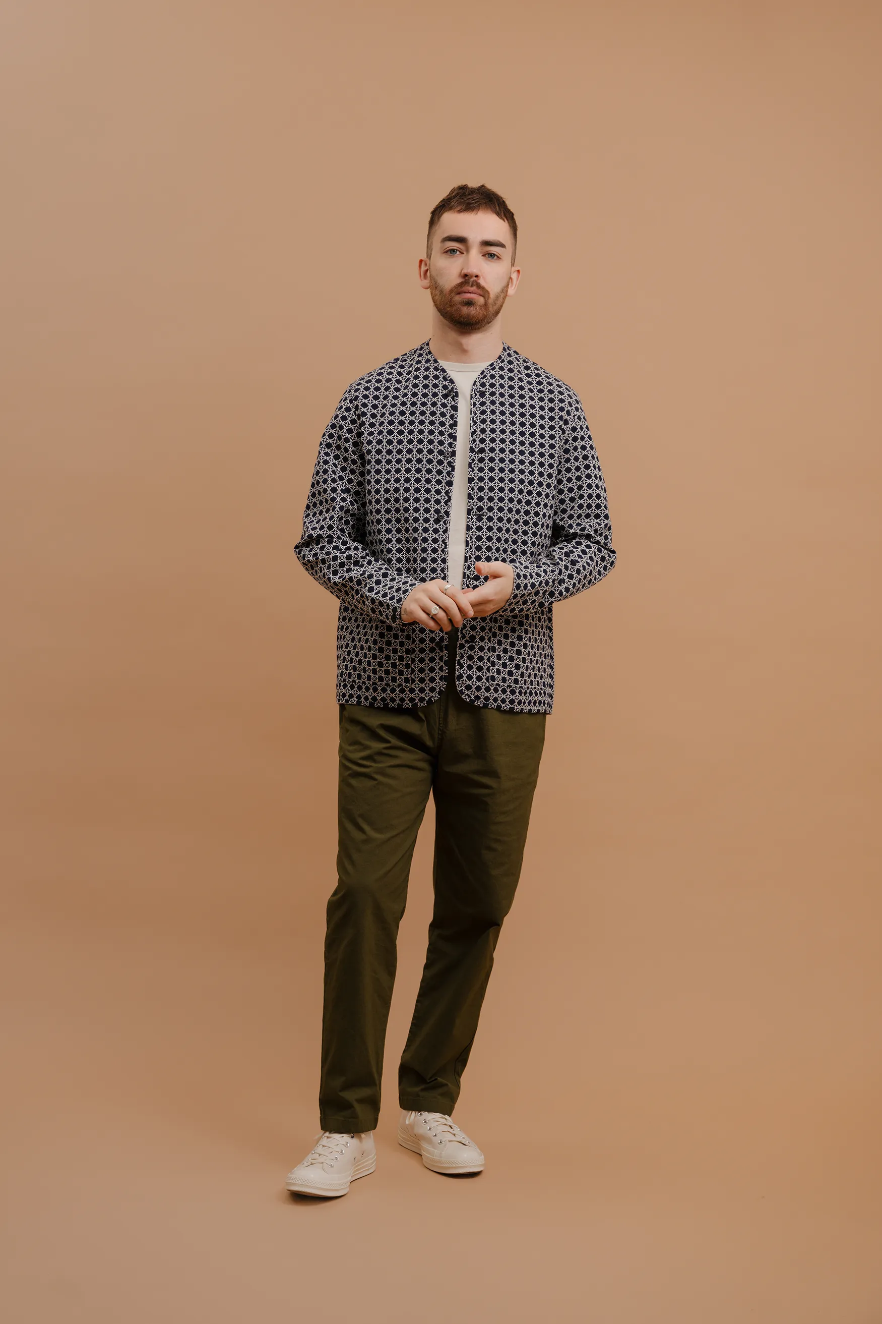 Archive Jacquard Liner Jacket