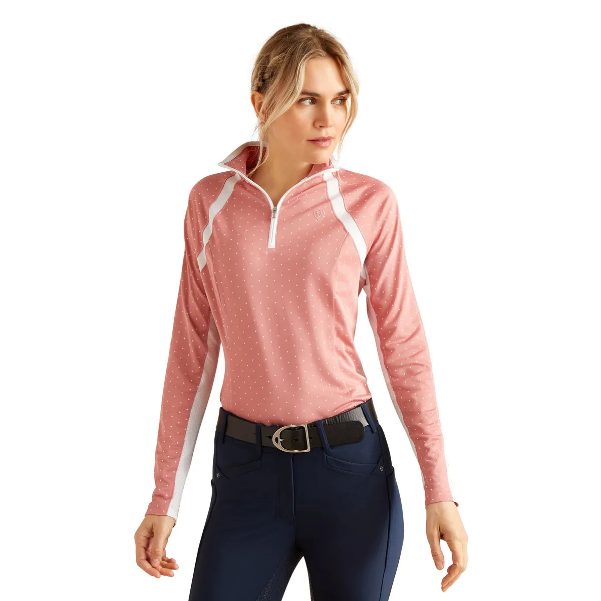 Ariat Ladies Sunstopper 3.0 Slate Rose Dot