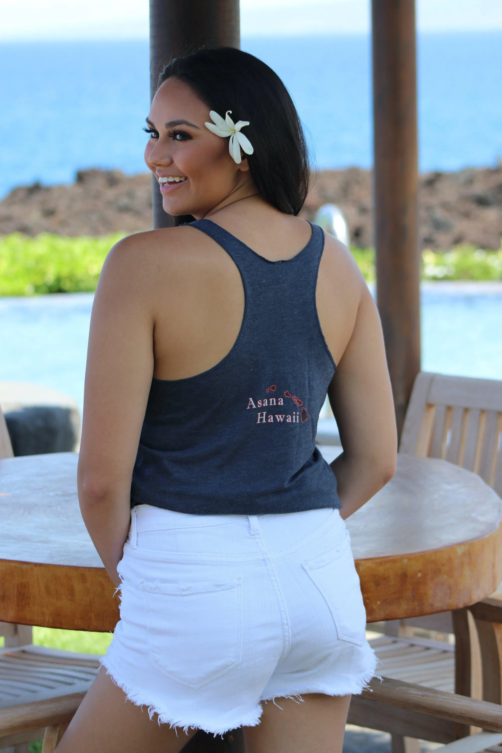 Asana Hawaii Women's Racerback Yoga Tank