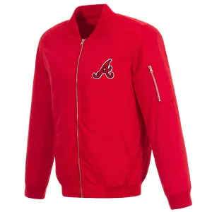 Atlanta Braves Nylon Bomber Jacket