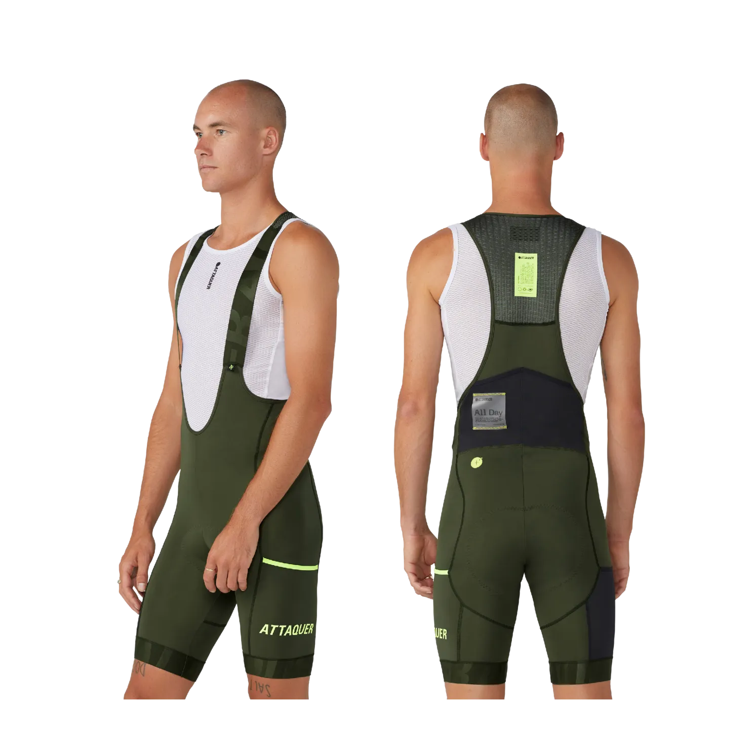 Attaquer All Day Cargo Bib - Pine