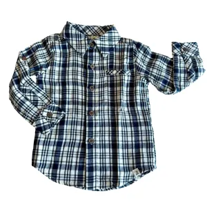 Atwood Shirt | Navy & White Plaid