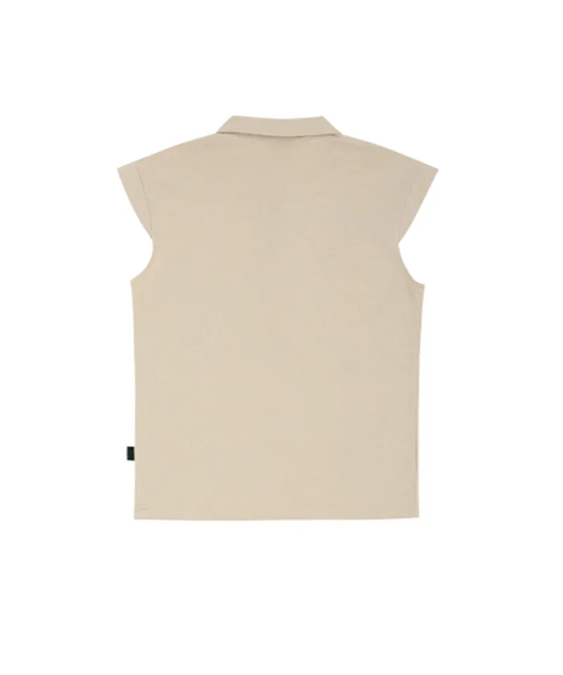 AVEN Slim Fit Sleeveless - Beige