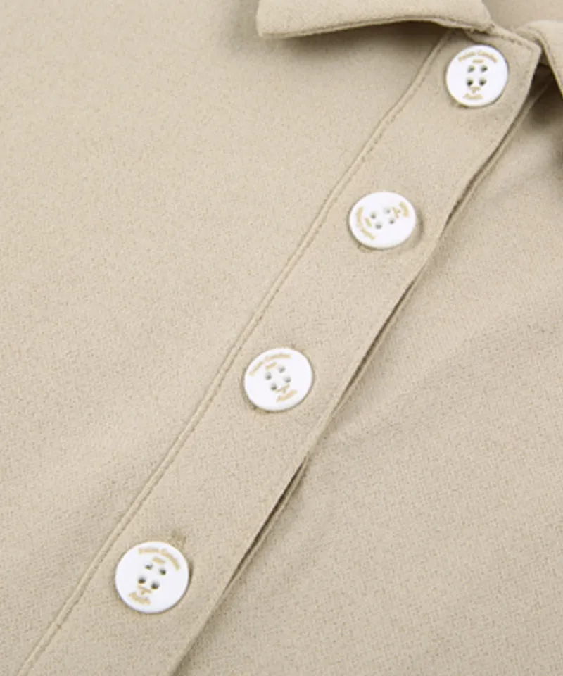 AVEN Slim Fit Sleeveless - Beige