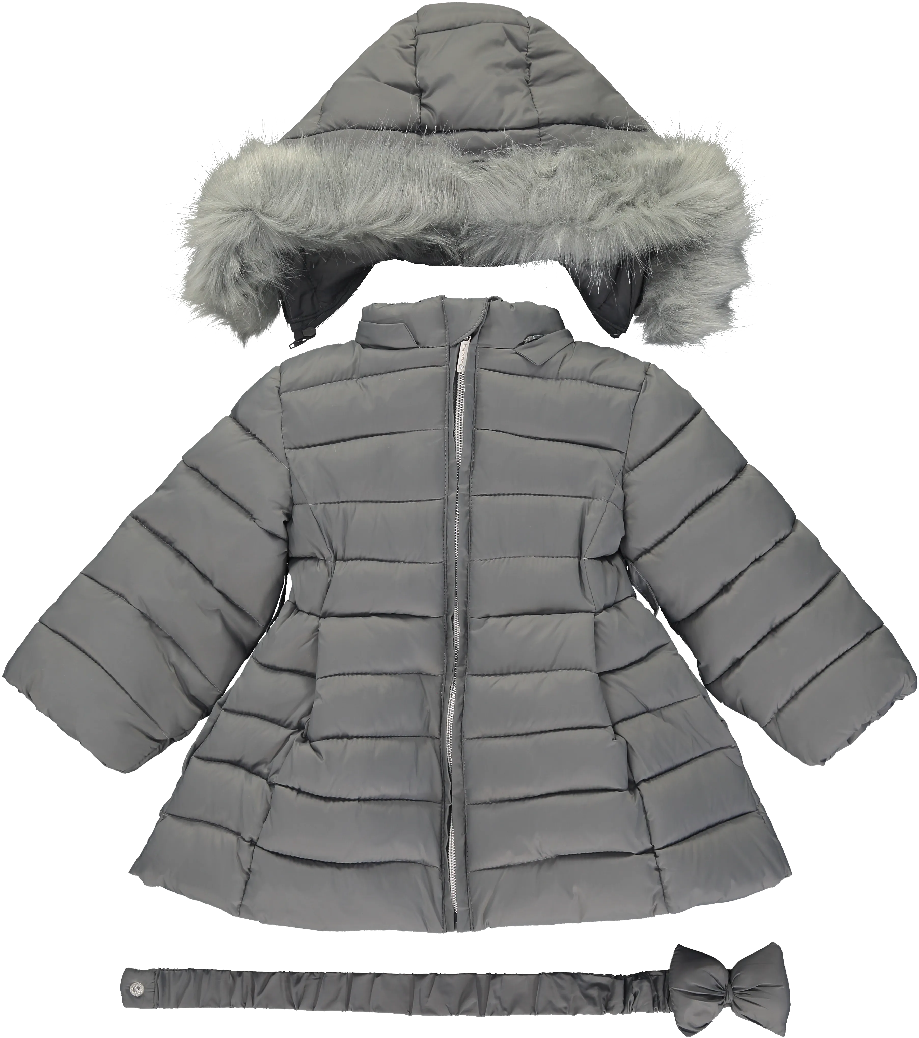 Baby Girl Puffed Nylon Jacket