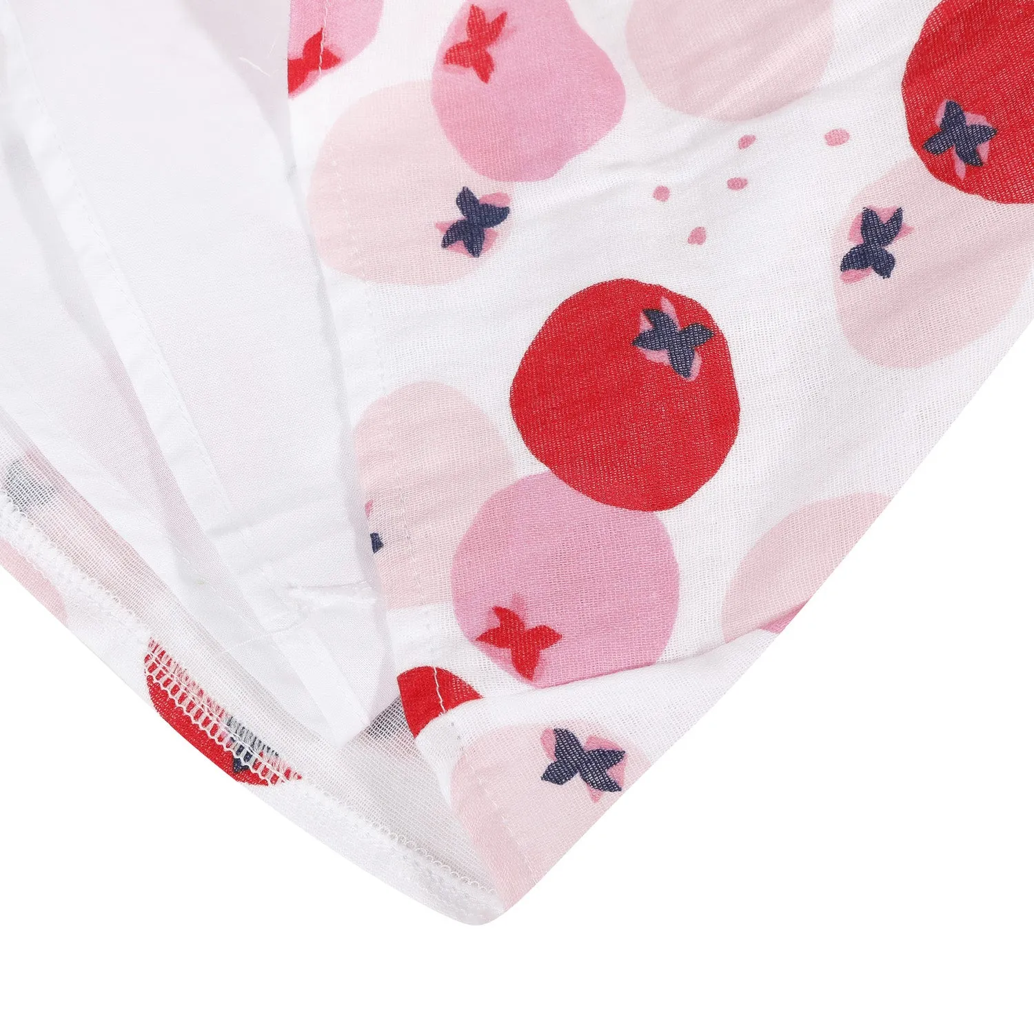 Baby Girls Rouge Printed Dress and Bloomer Set