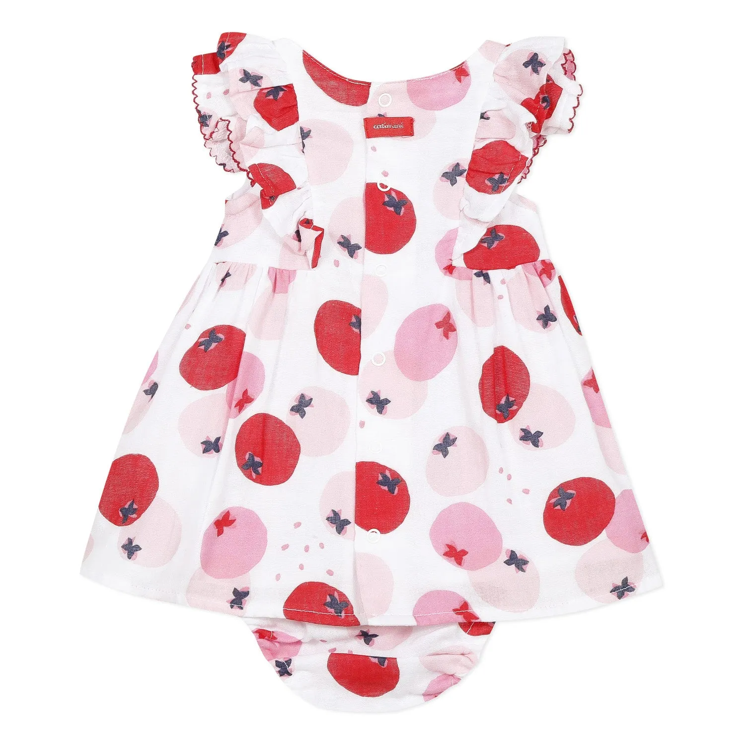 Baby Girls Rouge Printed Dress and Bloomer Set
