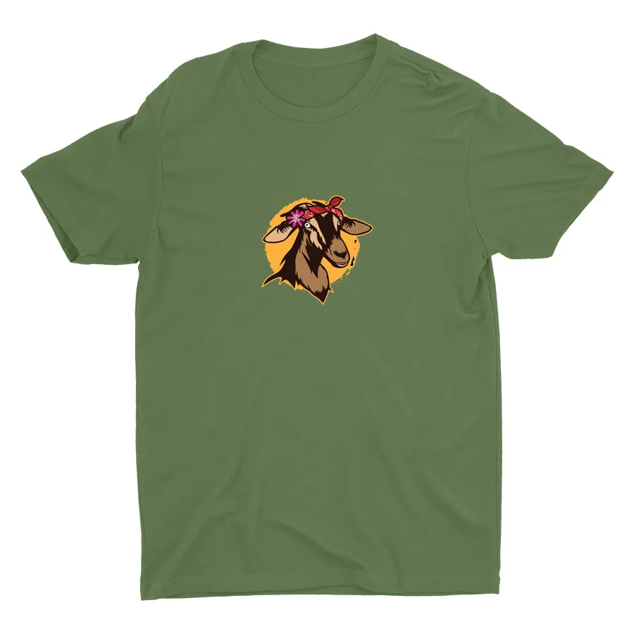 Bandana Goat Cotton Tee