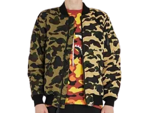 BAPE "1st Camo Split" Bomber Jacket