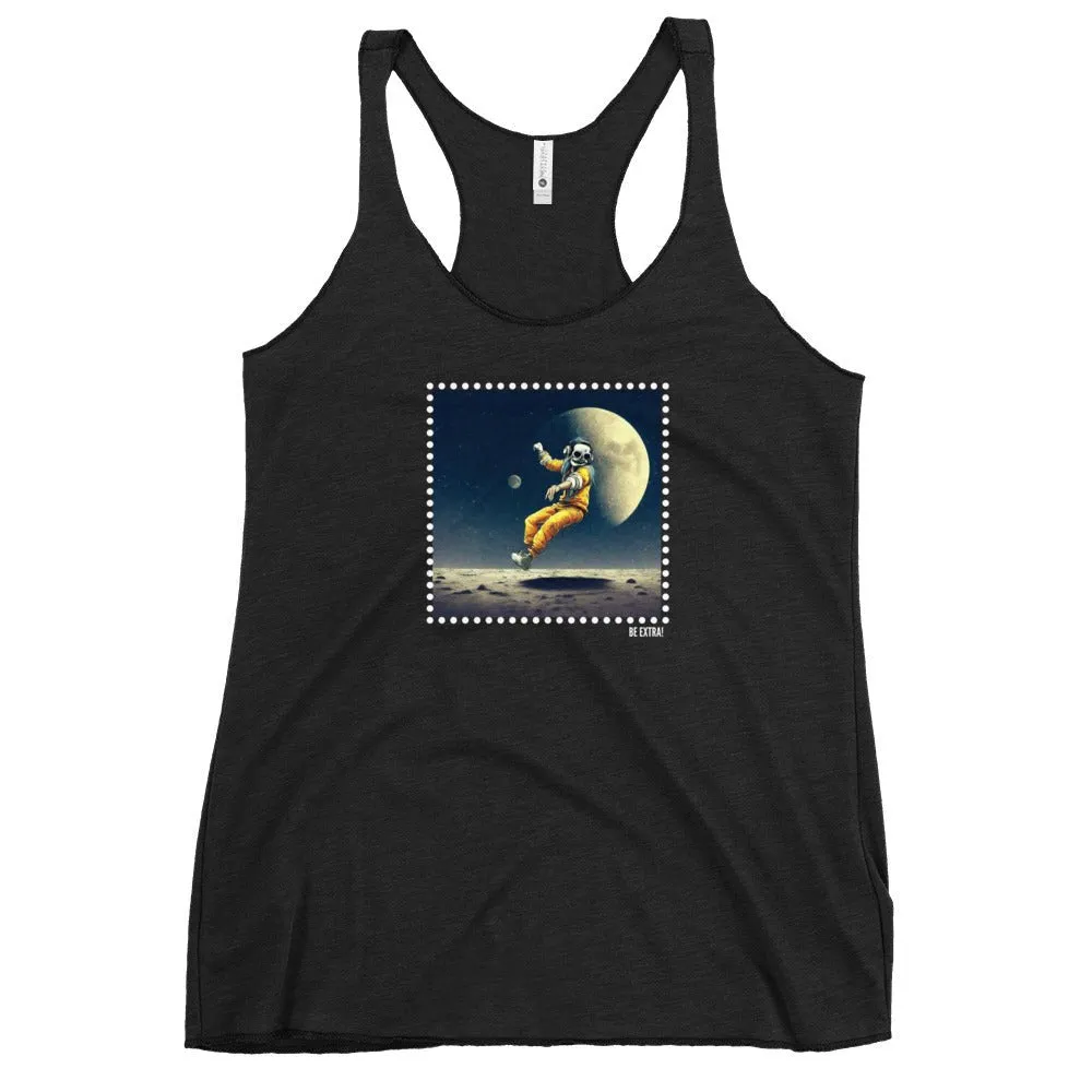 Be Extra! Moon Raver Women's Racerback Tank