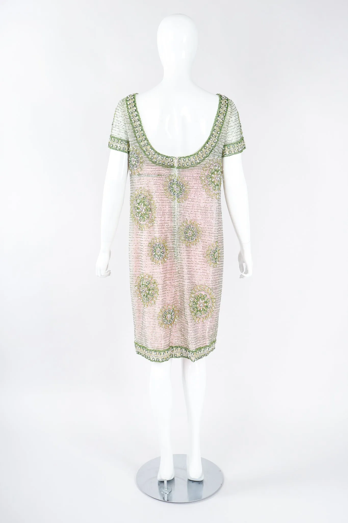Beaded Bateau Shift Dress