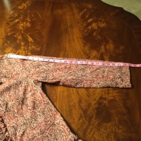 Beautiful Paisley Print Short Jacket/ Topper- PM