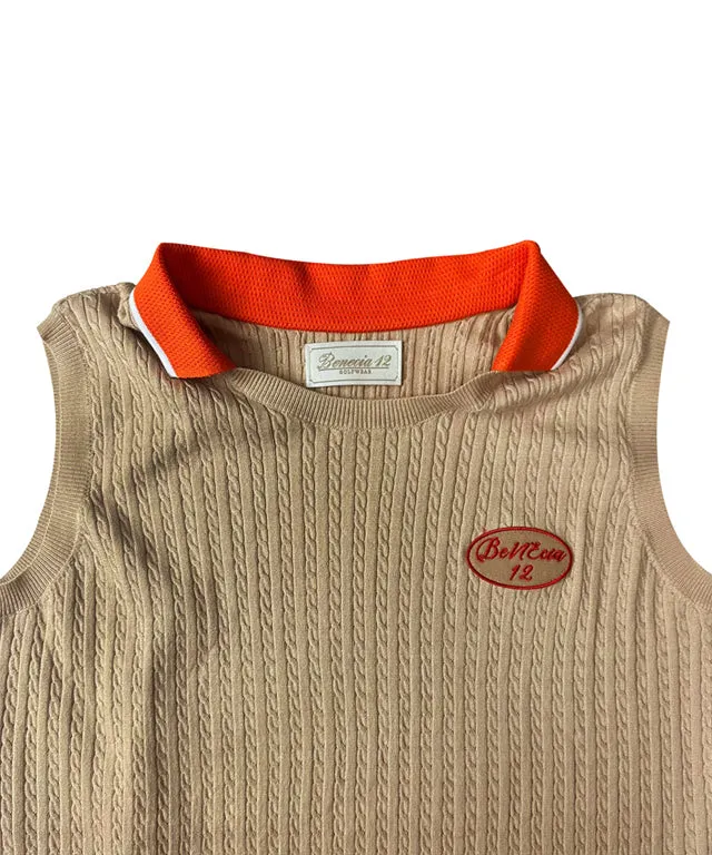 BENECIA 12 Twist Sleeveless - Beige
