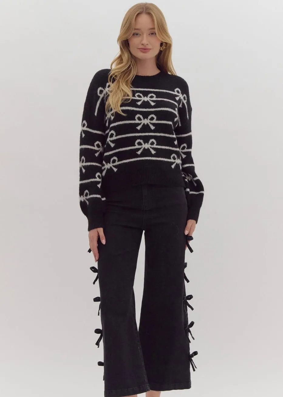 Better With a Bow Sweater