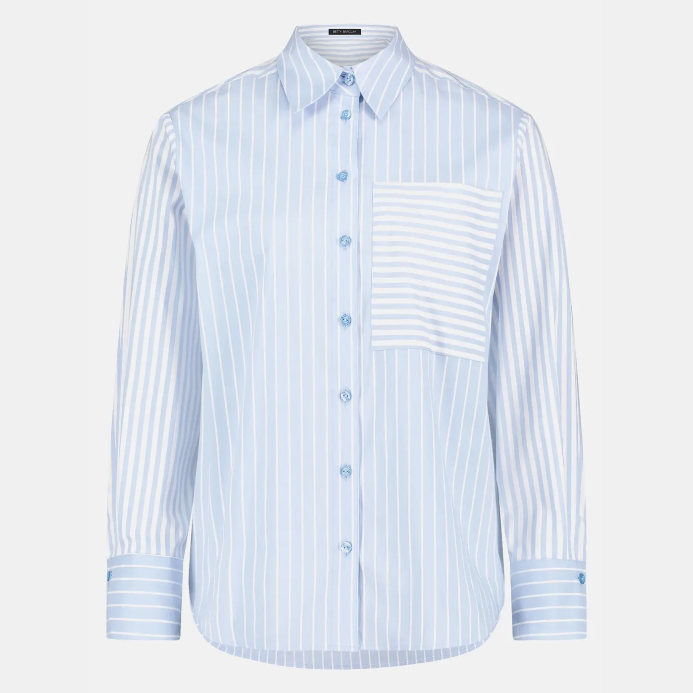 Betty Barclay Striped Shirt Blouse
