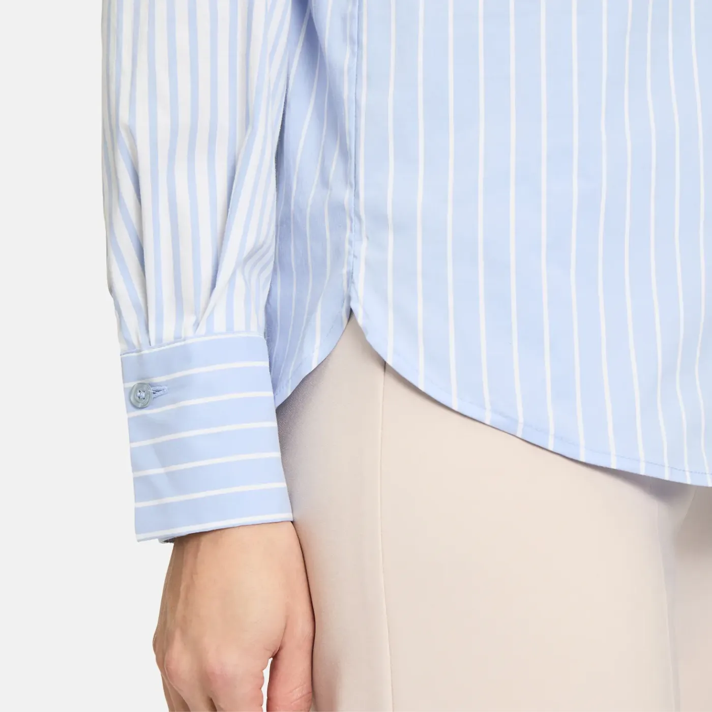 Betty Barclay Striped Shirt Blouse