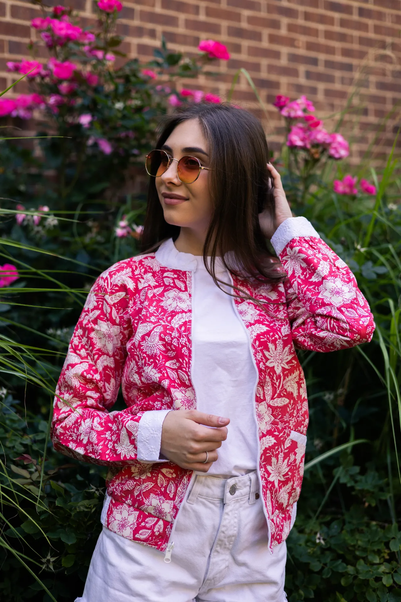 Betty Floral Bomber Jacket