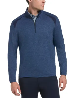 Big & Tall Lightweight Blocked 1/4 Zip Jacket