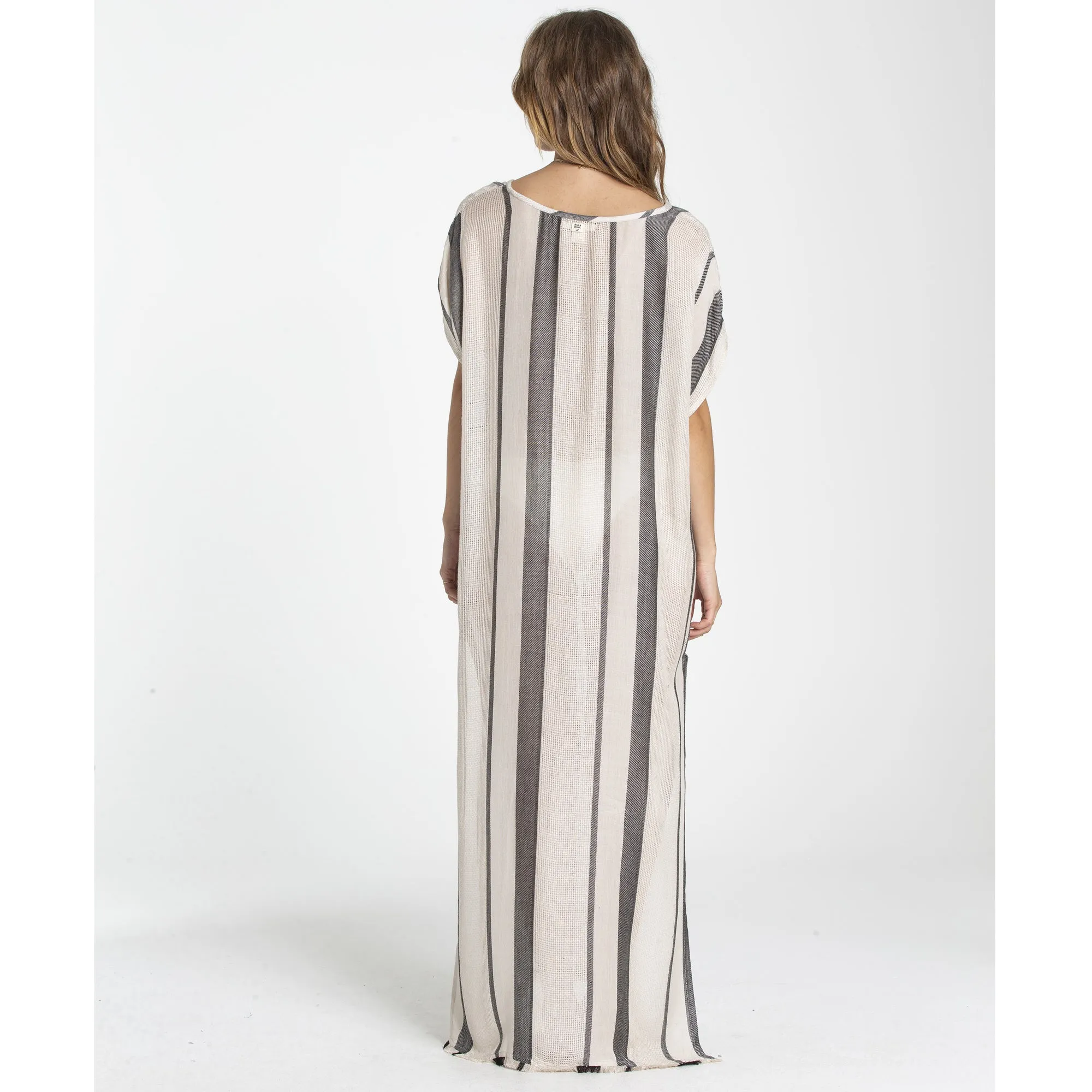 Billabong Women's Wink Once Maxi Cover Up | Black Pebble