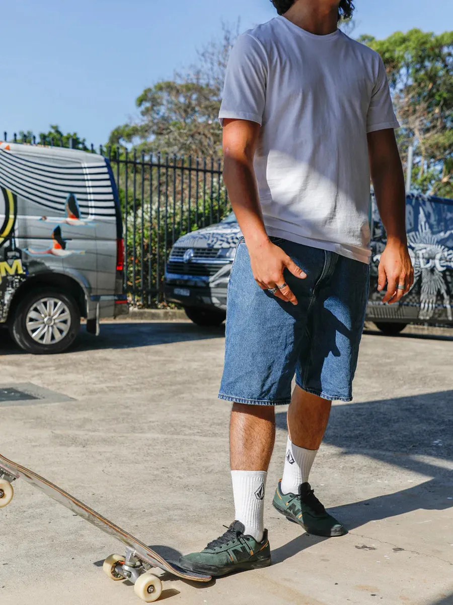 Billow Denim Short