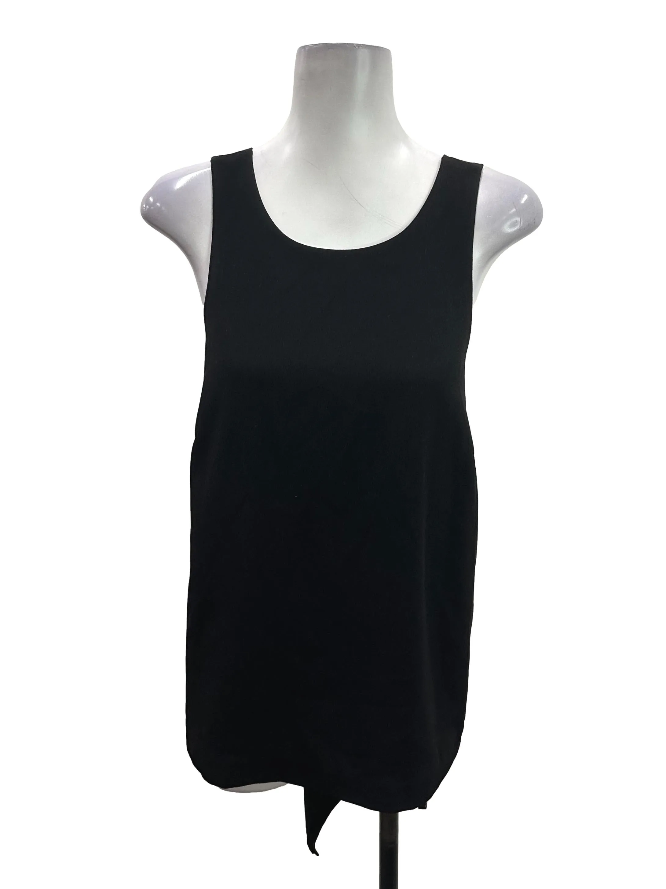 Black Cross Back Top